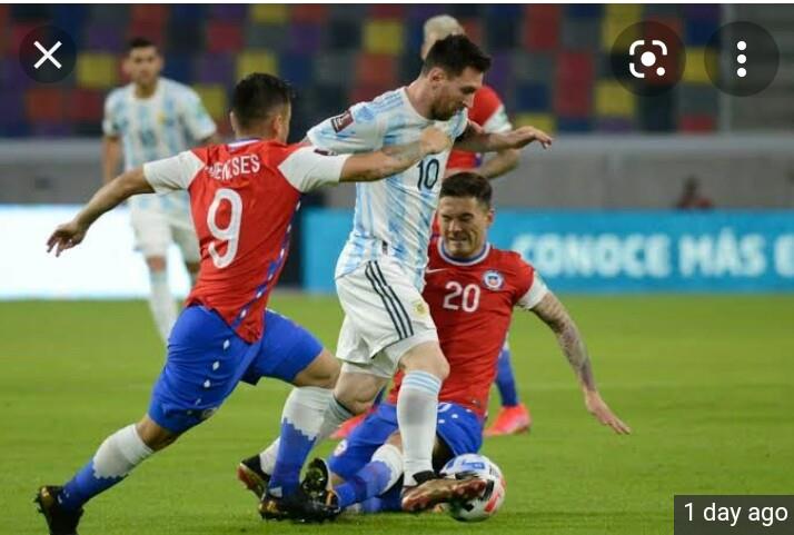 Messi's Argentina draws 1-1 with Chile at Copa America : The