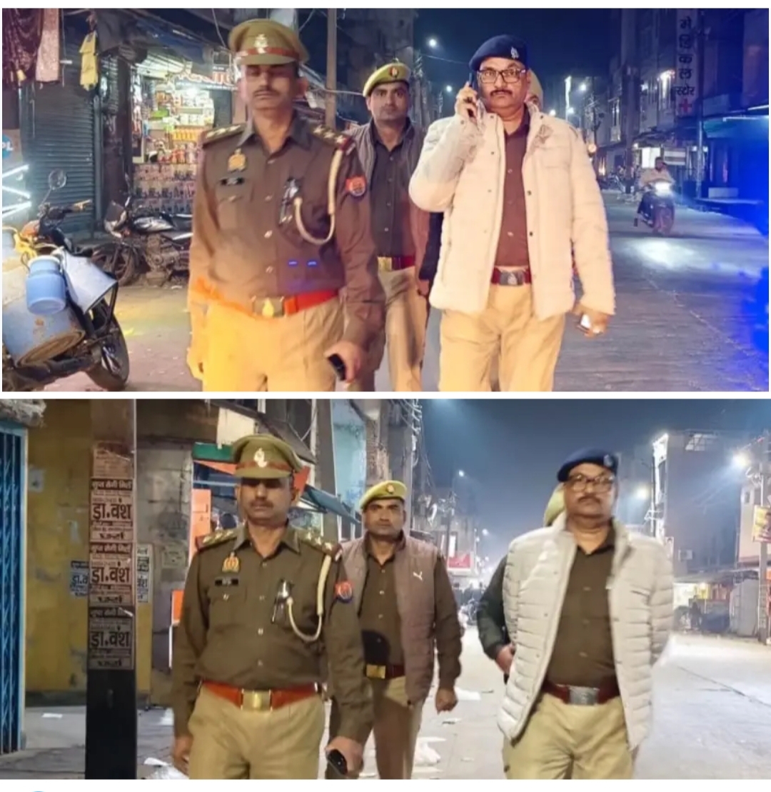 #AligarhPolice 
#क्षेत्राधिकारी_छर्रा द्वारा थाना छर्रा पुलिस फोर्स के साथ थाना क्षेत्र छर्रा में मुख्य मार्गों व सार्वजनिक स्थानों पर .