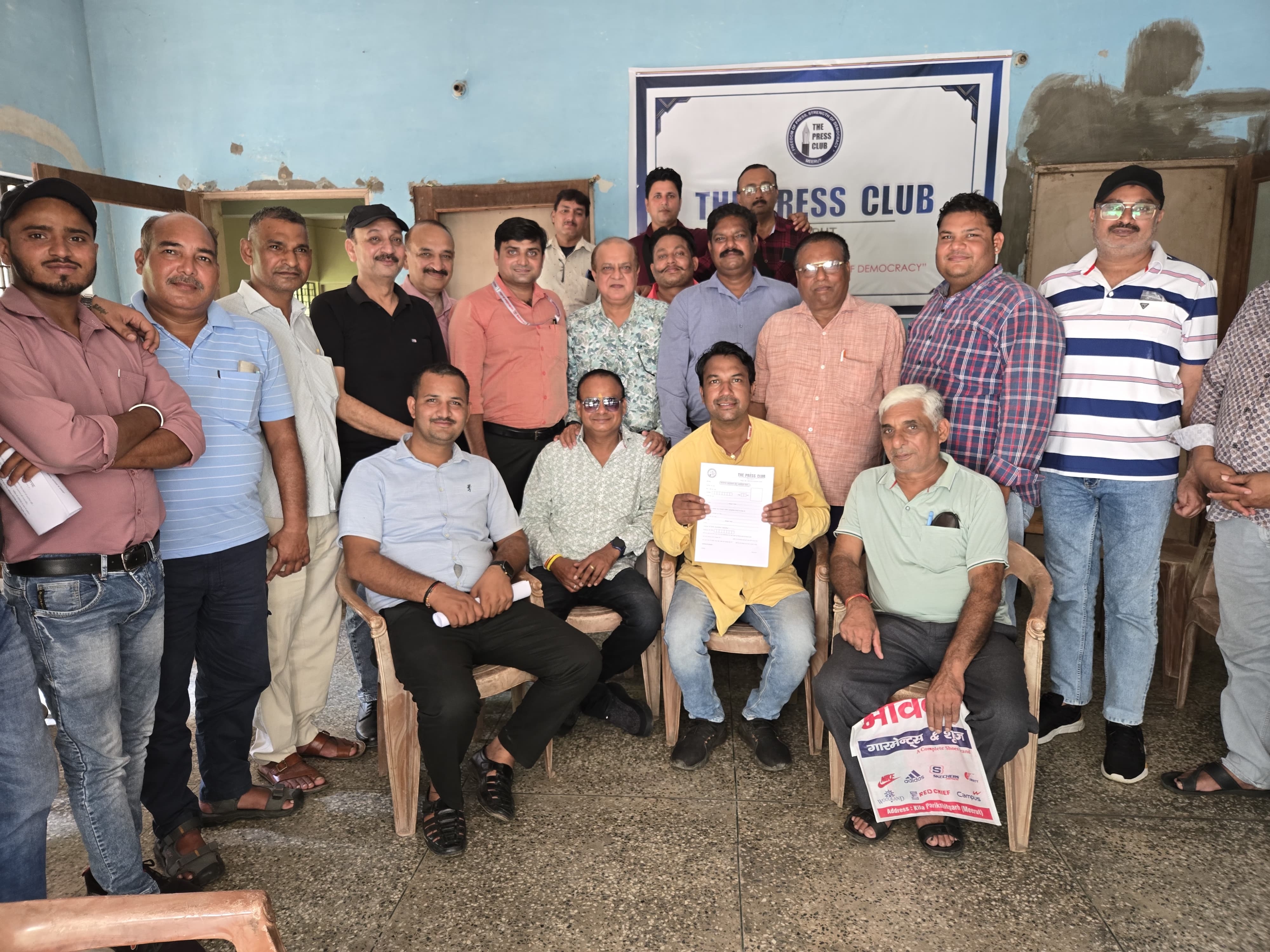 द प्रेस क्लब के सदस्यता अभियान को उपज का मजबूत सहारा, 125 पत्रकार जुड़ेंगे क्लब से
