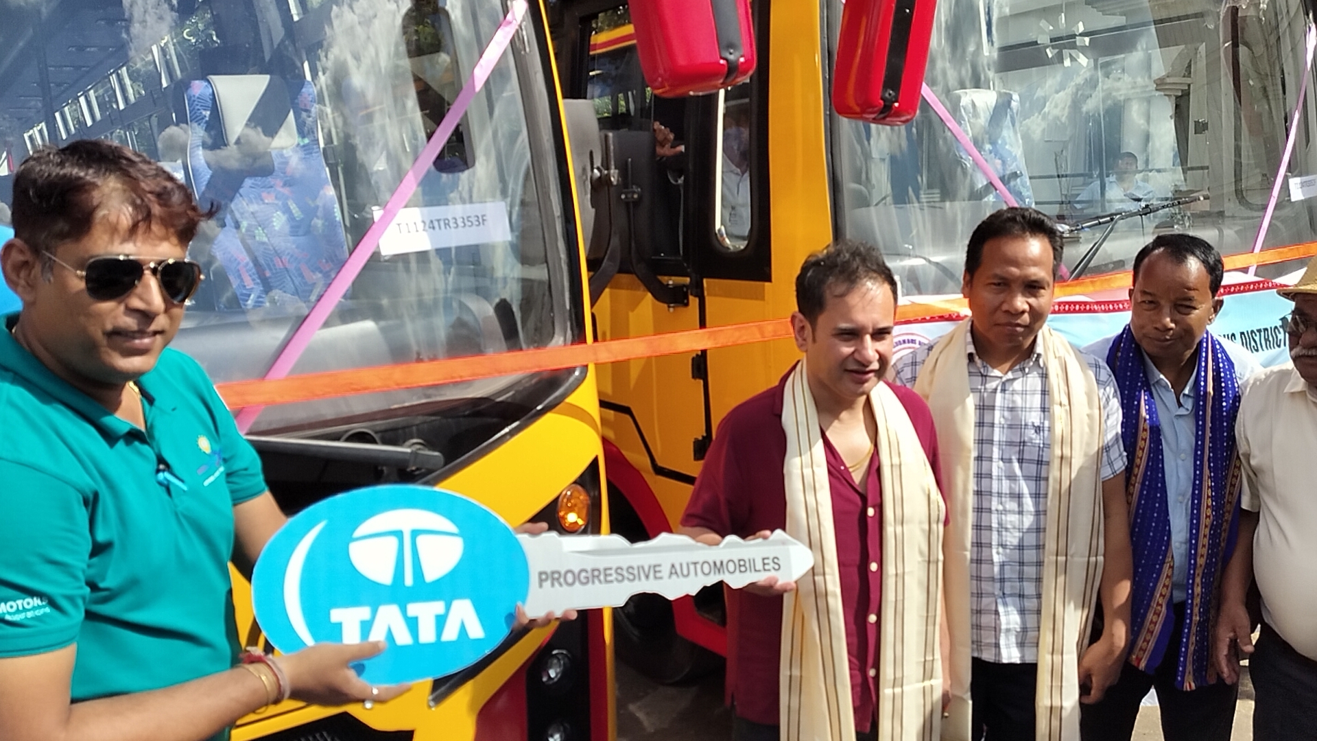 TTAADC Express Tata AC Bus Maharaja inaugurated three buses from today