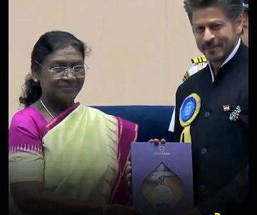 અભિનેતા શાહરૂખ ખાન ને જવાન ફિલ્મ માટે નેશનલ એવોર્ડ મળ્યો 