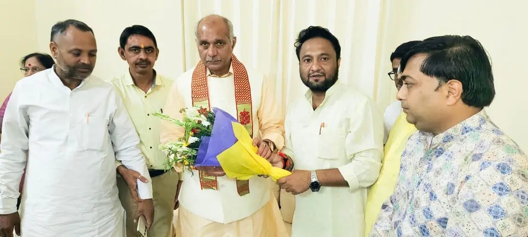मेरठ में कैबिनेट मंत्री धर्मपाल सिंह का भव्य स्वागत, भाजपा नेता अंकित चौधरी रहे अग्रणी